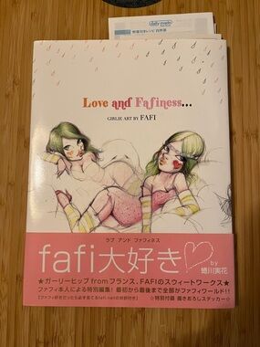 Love and Fafiness: Girlie Art by FAFI Art Book - Rare Japanese Edition
